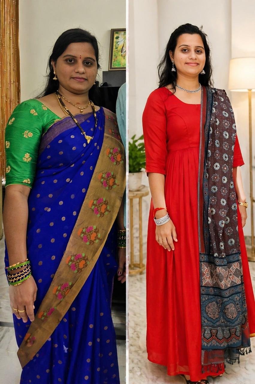 Client transformation photo